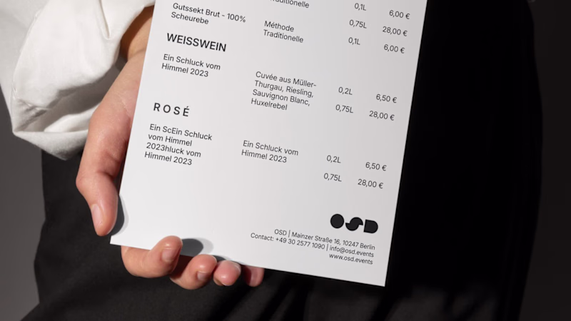 Cover image for OSD Berlin — Brand Identity & Framer Website System