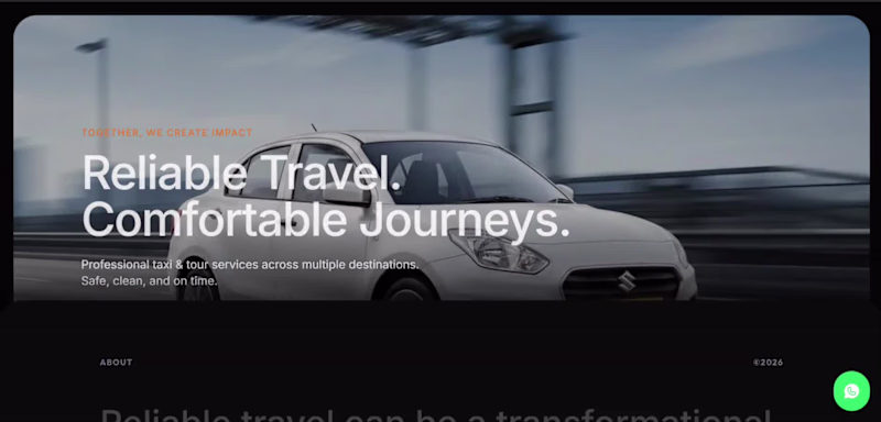 Cover image for Infiny Transit — Premium Taxi