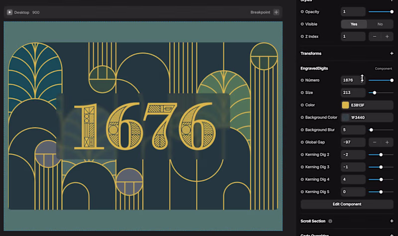 Cover image for Custom vector typography in Framer