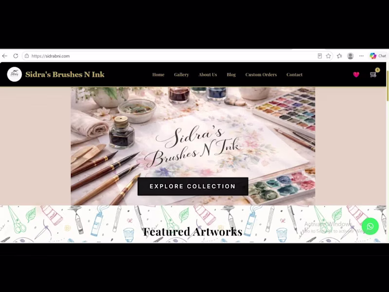 Cover image for :Building a commercial business website