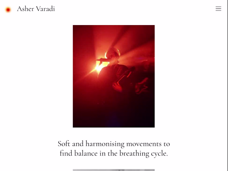 Cover image for Asher Varadi · Identity & Website