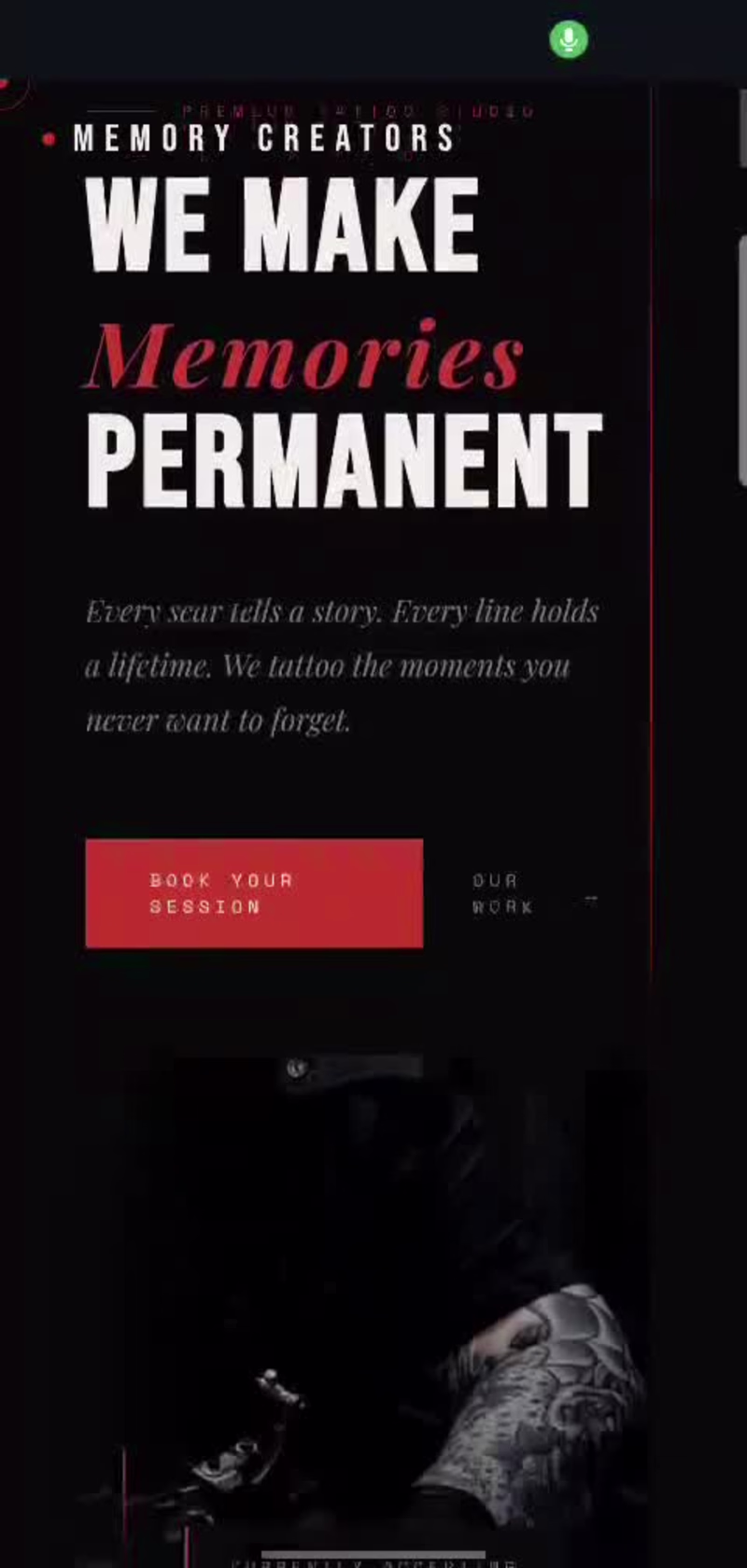 Cover image for PREMIUM TATOO SITE FOR MY