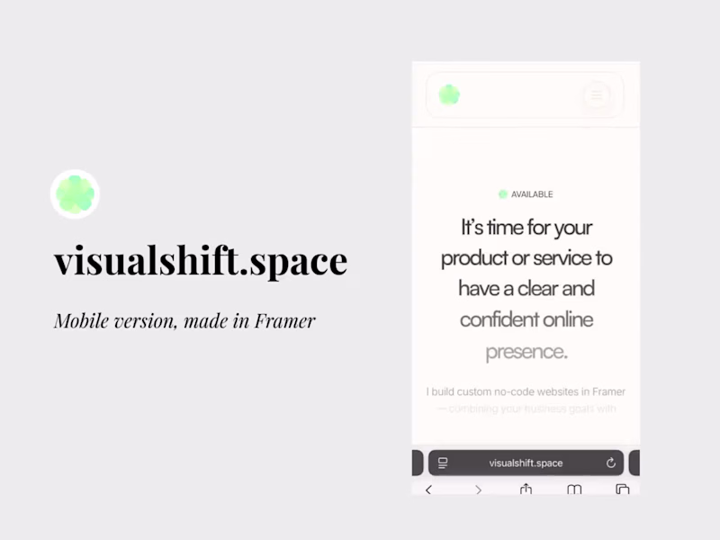 Cover image for visualshift.space 