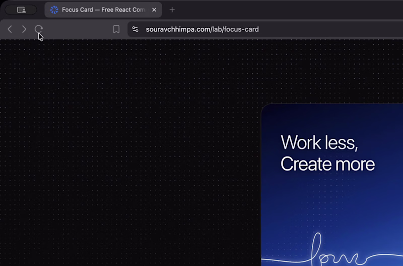 Cover image for new component added to the