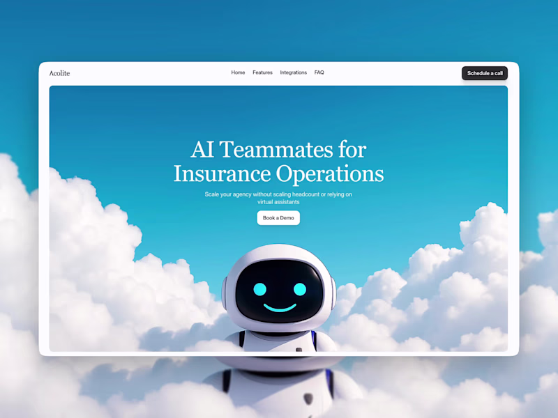 Cover image for Acolite — Landing page for