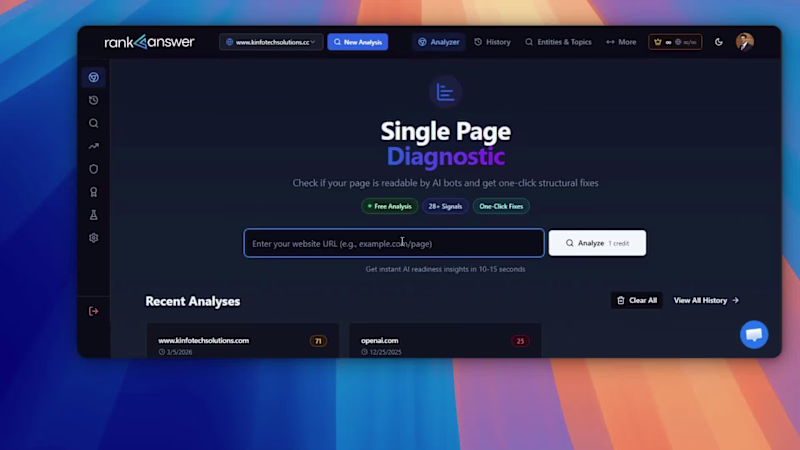 Cover image for RankAsAnswer — GEO SaaS Platform