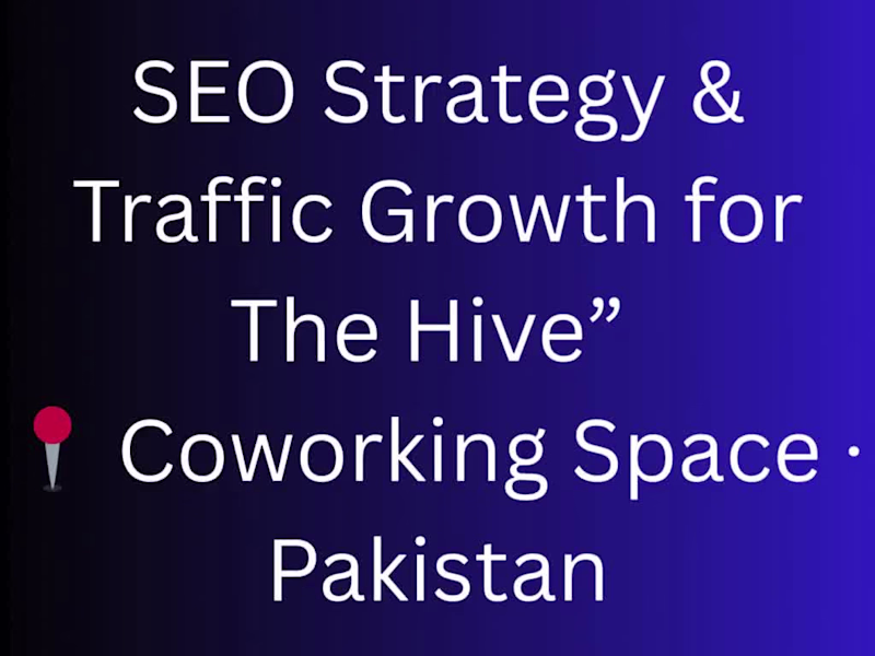 Cover image for SEO Optimization & Growth Strategy for The Hive