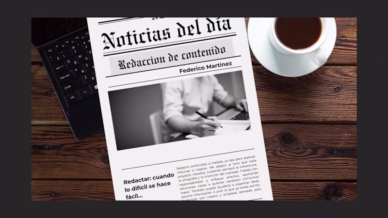 Cover image for ¿Necesitás Contenidos? Acá se Escriben Soluciones.