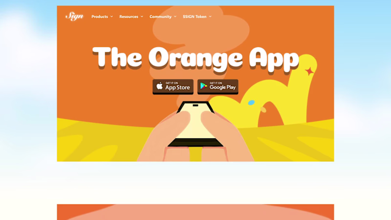 Cover image for Orange Product Launch Landing Page Design & Animation