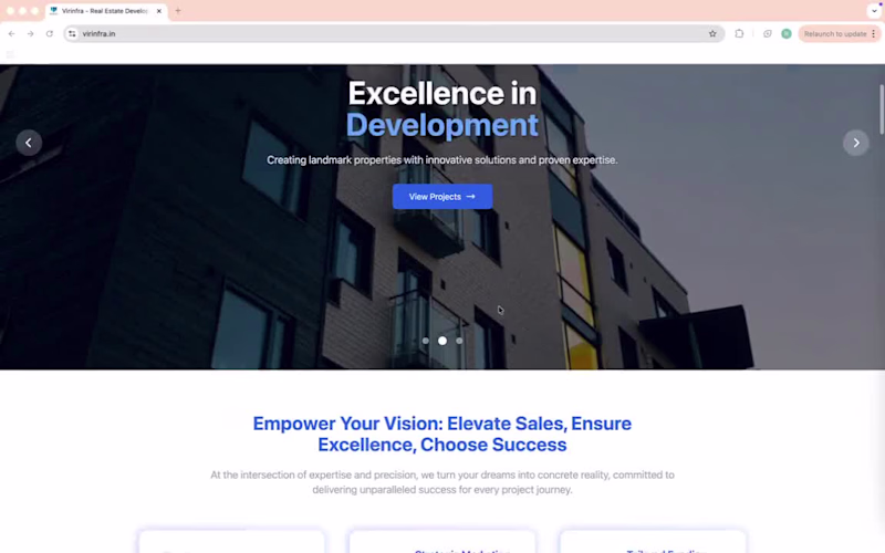 Cover image for Virinfra - Real Estate Development Solutions