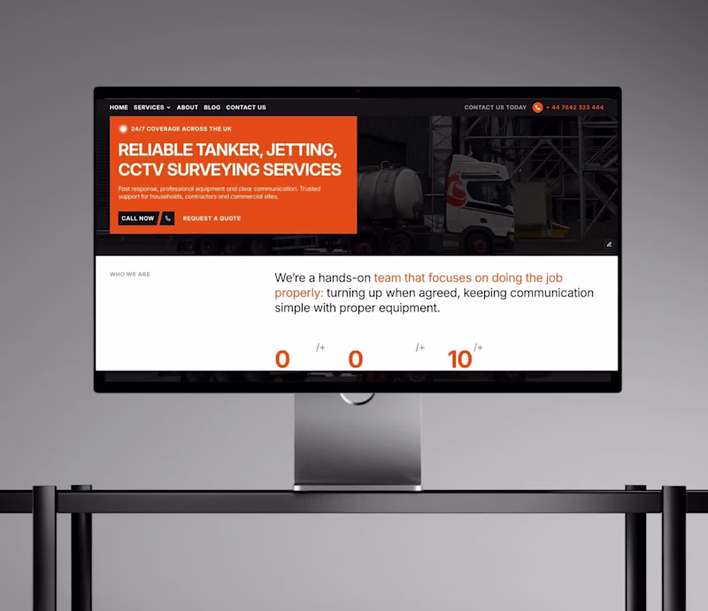 Cover image for Framer Website Design & Development | Fox Contracting