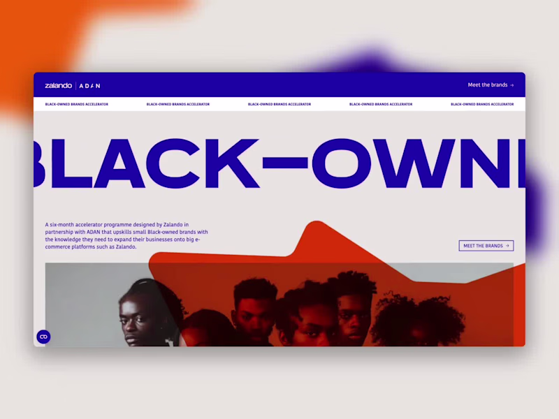 Cover image for Black-owned Brands Accelerator Website Implementation | YUMEDA