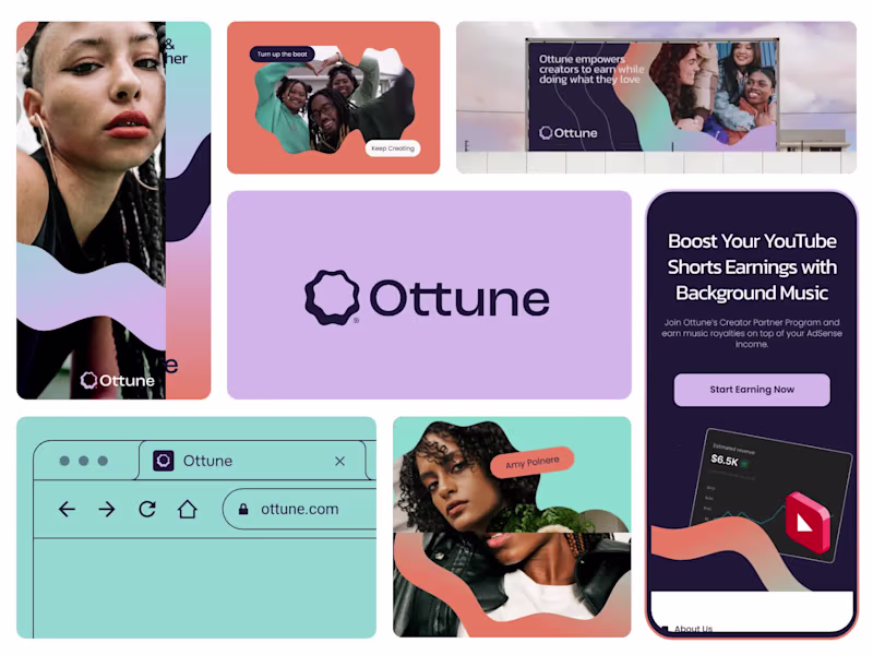 Cover image for Brand Refresh & Website Design for Ottune