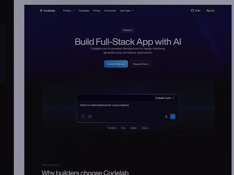 Cover image for Codelab AI App Development Product Page Creation