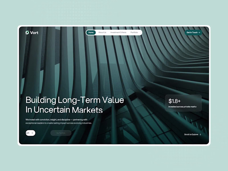 Cover image for Private Equity Website Design