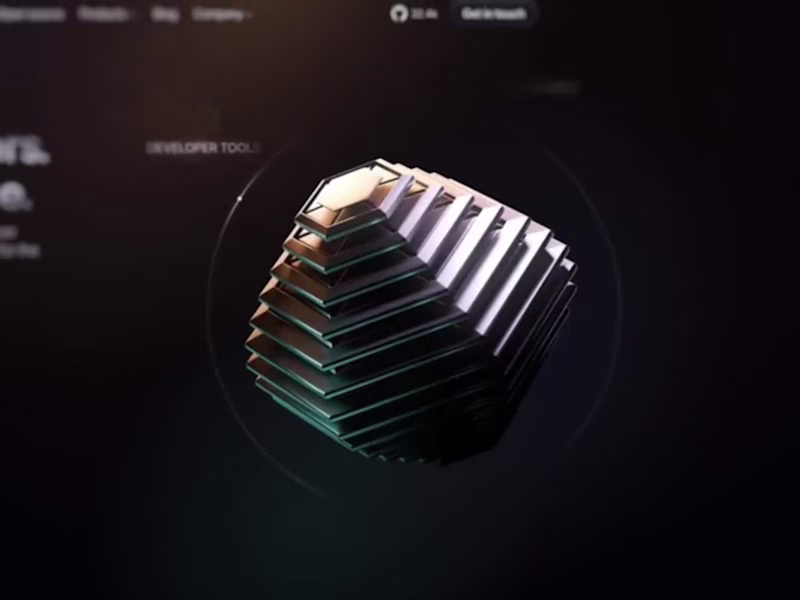 Cover image for Modern 3D Landing Page Experience