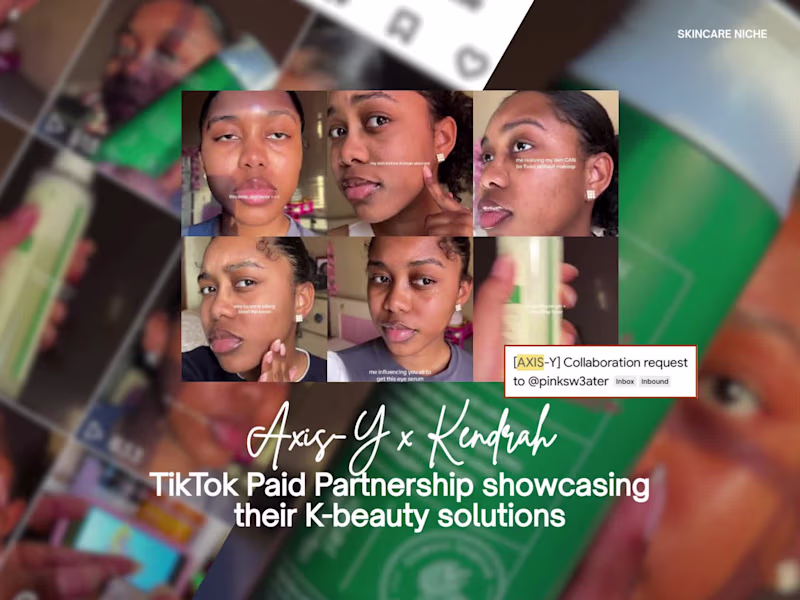 Cover image for TikTok Paid Partnership with Axis-Y