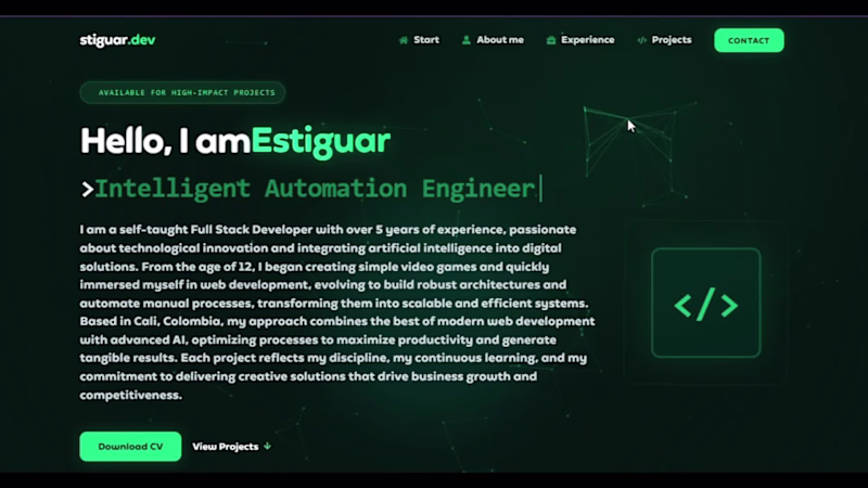 Cover image for Redesigning my web portfolio (https://estiguar.vercel.app)