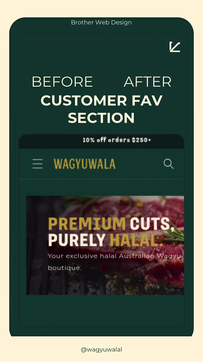 Cover image for Did a slight redesign for my Shopify Client, what do y'all t...