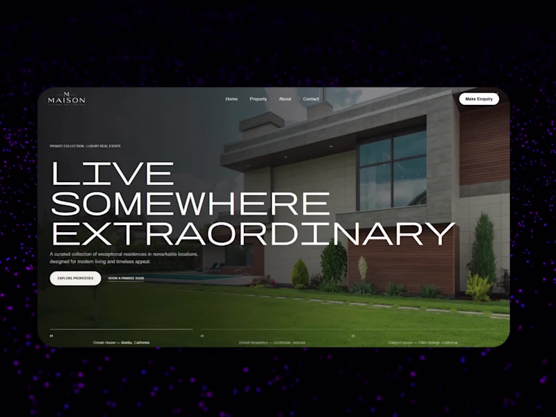 Cover image for Luxury Real Estate Template — Designed & Built for Revyme
