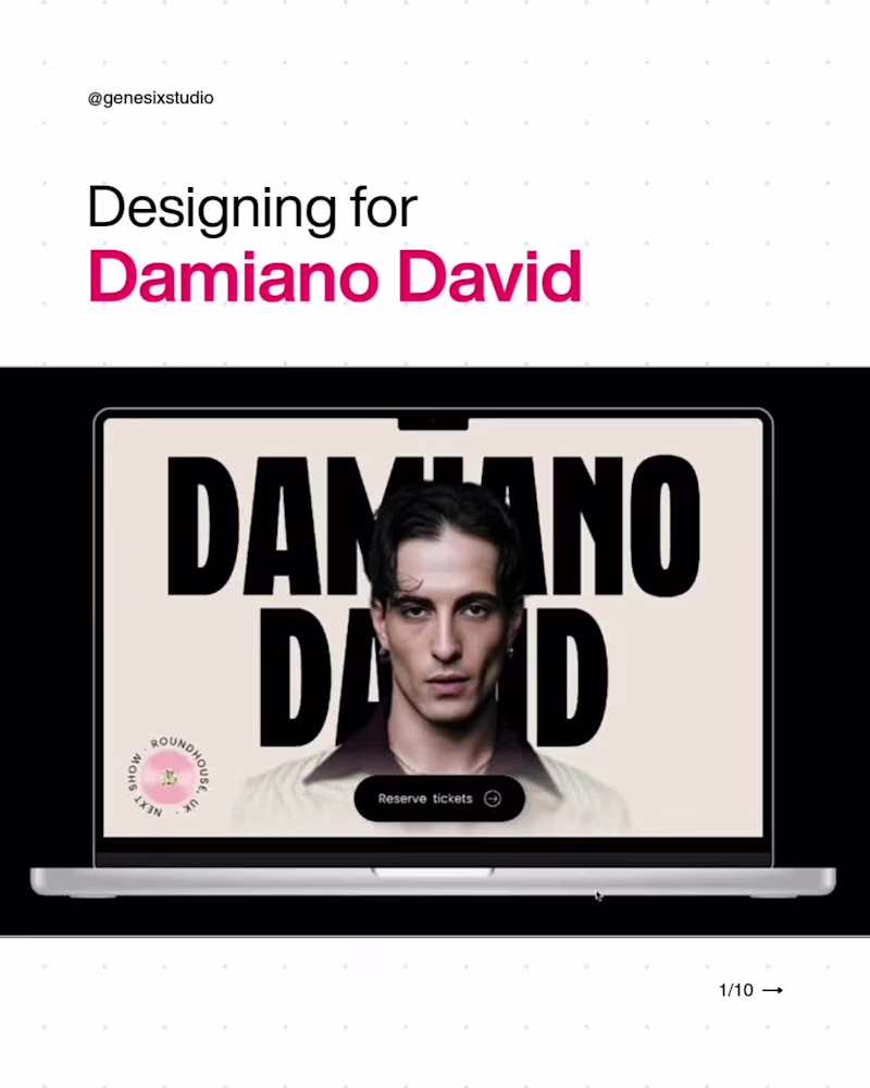 Cover image for Damiano’s site has millions of