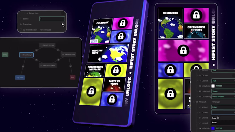 Cover image for 3D Planetary Module for Quanta Magazine