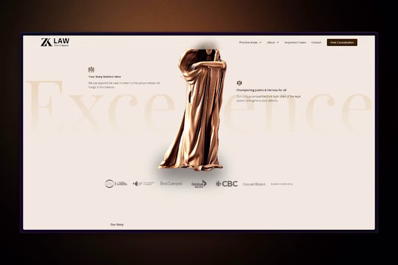 Cover image for ZK Law Webflow Website Development