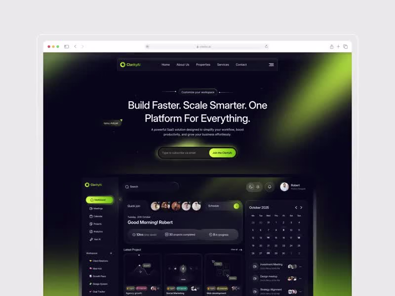 Cover image for Build Faster. Scale Smarter. One