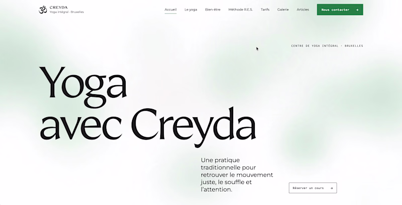 Cover image for Creyda Yoga — Integral yoga