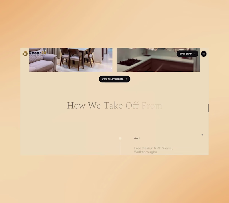 Cover image for WordPress Website for Decor24 | Interior Design Studio