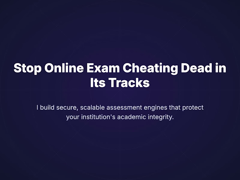 Cover image for JEE Mock App: AI-Powered Examination Engine