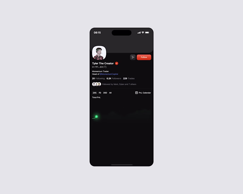 Cover image for Quick exploration of a social crypto trading platform. Thoug...