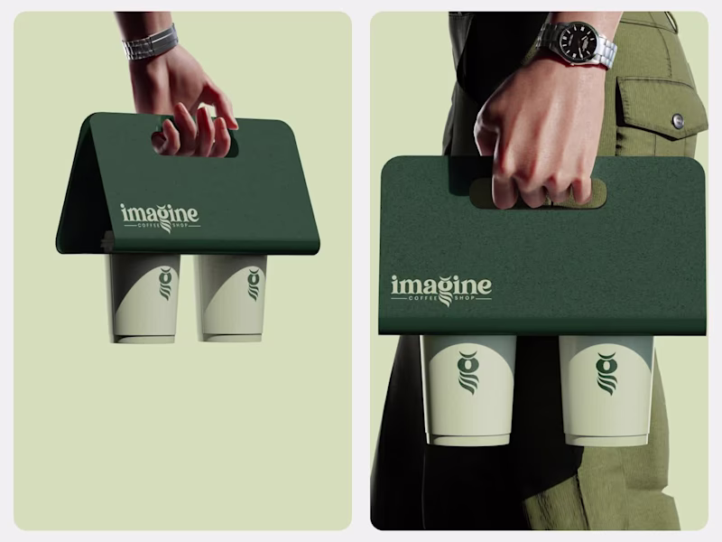 Cover image for Imagine Coffee Brand Identity Design