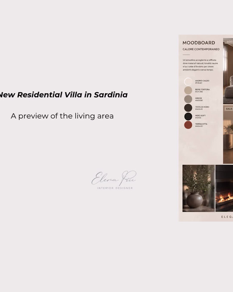 Cover image for New Residential Villa in Sardinia