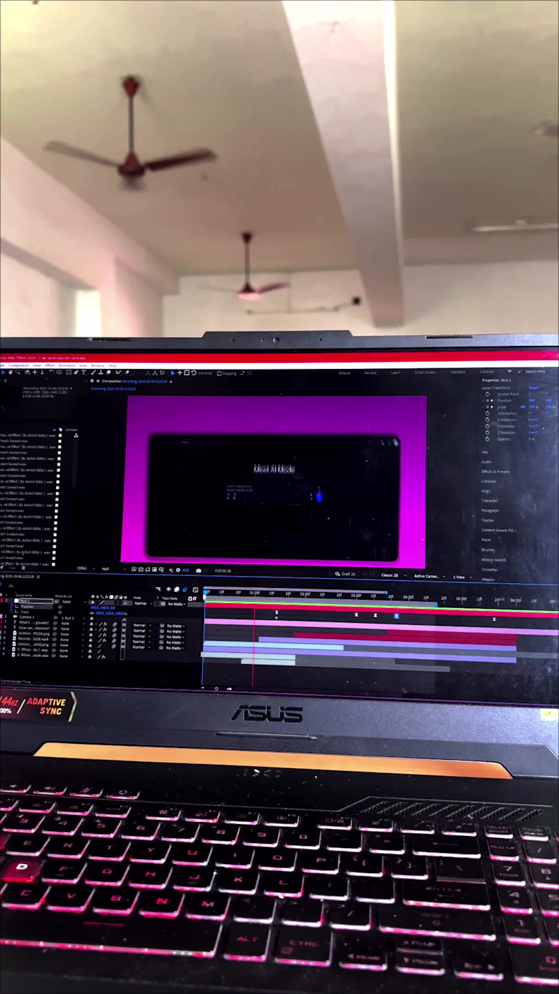 Cover image for Latest motion graphics work