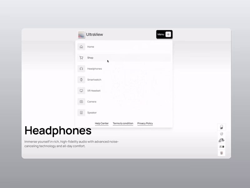 Cover image for UltraView Tech Showcase Template