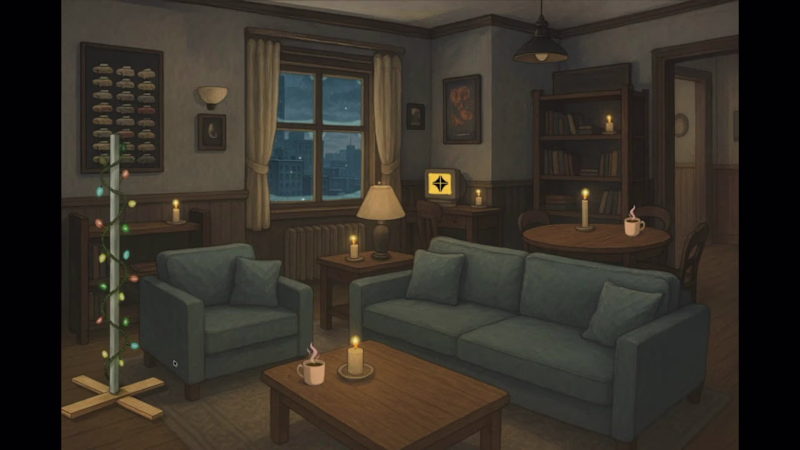 Cover image for Happy Lo-Fi Holidays is a holiday-themed React web experienc...