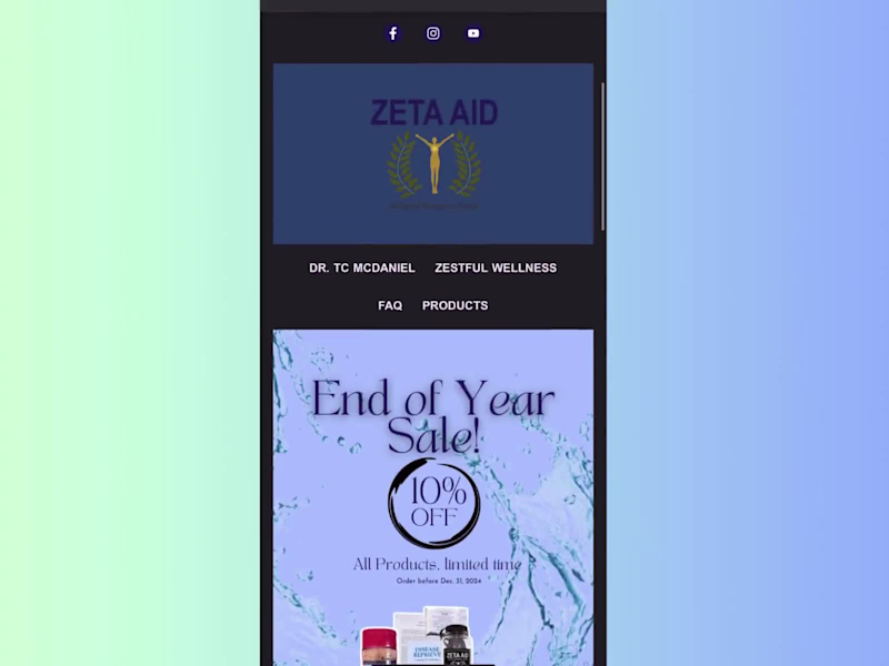 Cover image for End of year email campaign