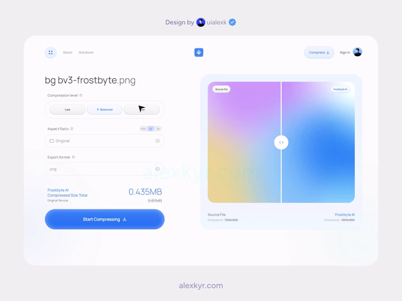 Cover image for Frostbyte AI UI Design and Website Development