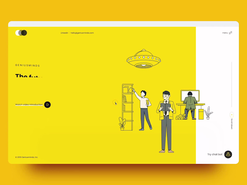 Cover image for Geniusminds - The future of