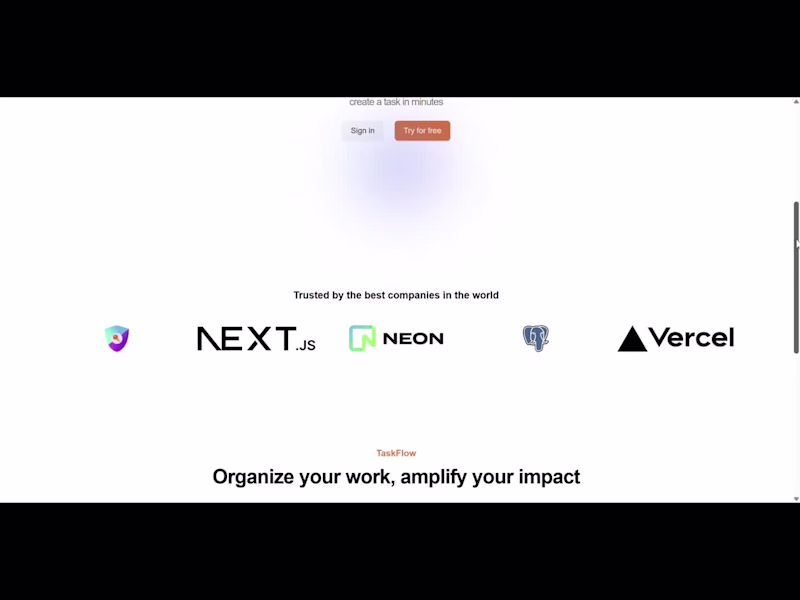 Cover image for Built a full-stack task and