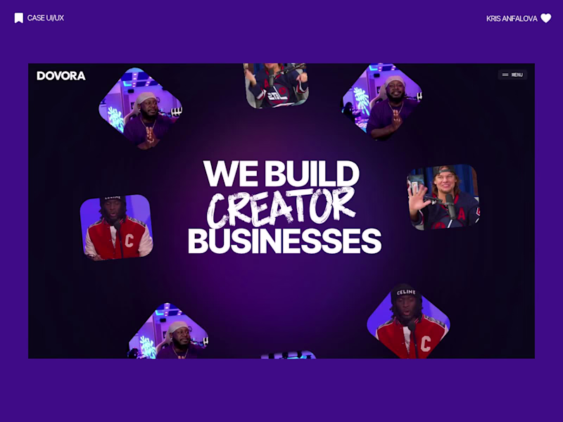 Cover image for Designed the website for Dovora