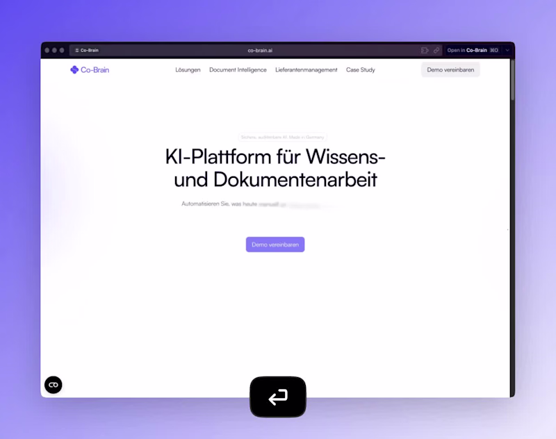 Cover image for Multi-Locale Framer Site for German AI Startup