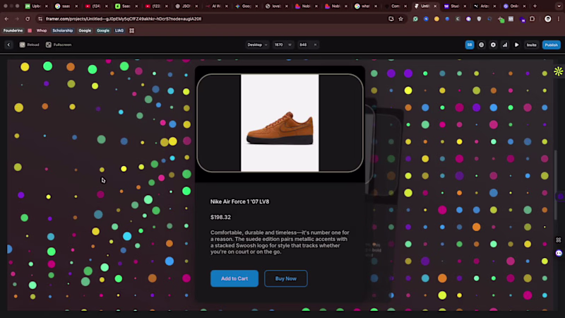 Cover image for Card UI Component - Designed