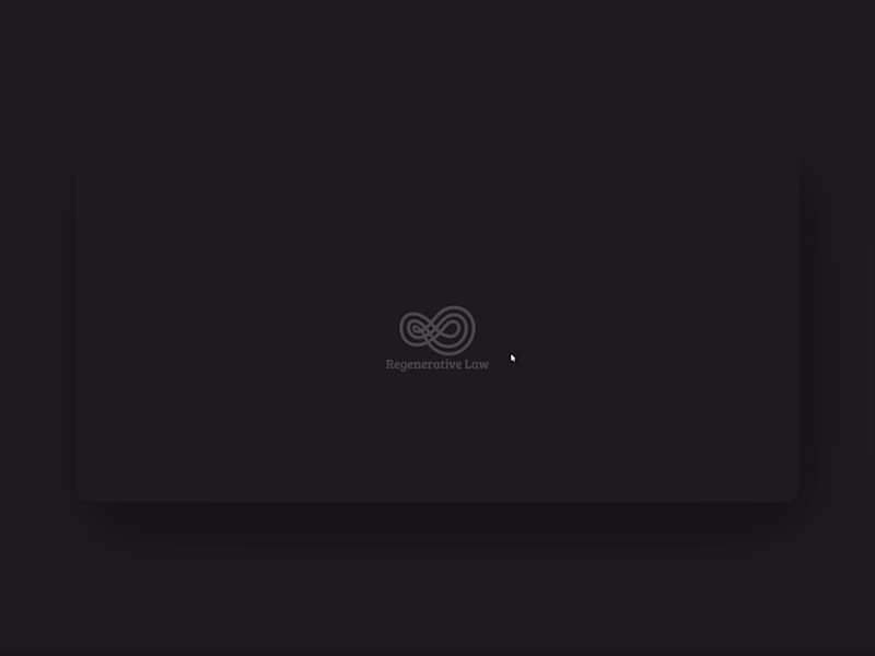 Cover image for Regenerative Law Landing Page Design & Development