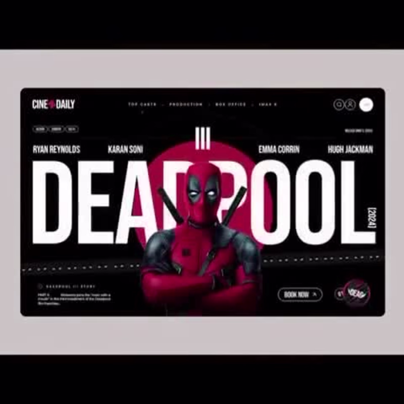 Cover image for Cinematic UI design hits different.