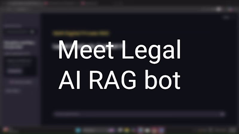 Cover image for Developed a production-grade Retrieval-Augmented Generation