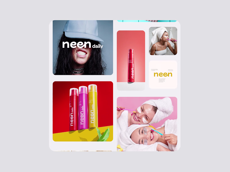 Cover image for Neen Brand Identity, Packaging & Website