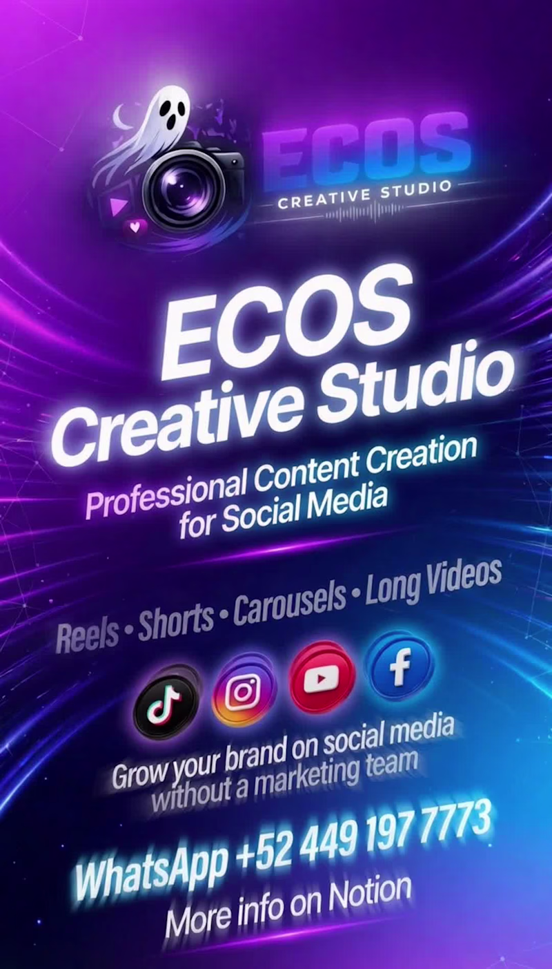 Cover image for Promotional short created for Ecos