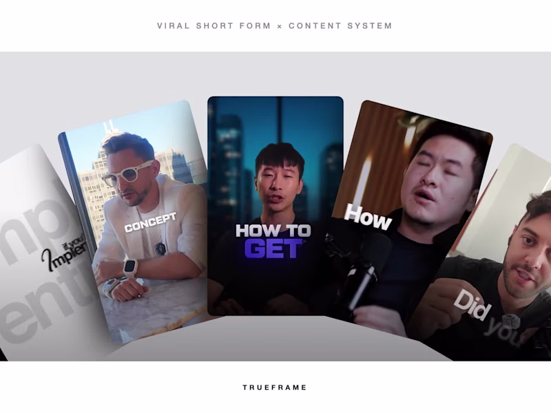 Cover image for Viral Short Form Content